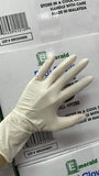 *Latex glove  Small size- (S) Powder free - Case (1000 Gloves)