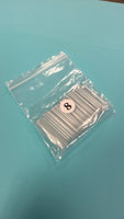 Refill XXL Square No  C  Clear Acrylic Nail Tip  - 1 bag 50 pcs