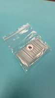 Refill XL Square No  C  Clear Acrylic Nail Tip  - 1 bag 50 pcs