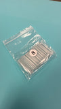 Refill XXL Square No  C  Clear Acrylic Nail Tip  - 1 bag 50 pcs