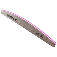 *Pack 50 Half Moon Forte Zebra Nail File 100/100