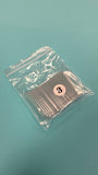 Refill XXL Square No  C  Clear Acrylic Nail Tip  - 1 bag 50 pcs