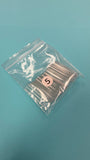 Refill XL Square No  C  Clear Acrylic Nail Tip  - 1 bag 50 pcs