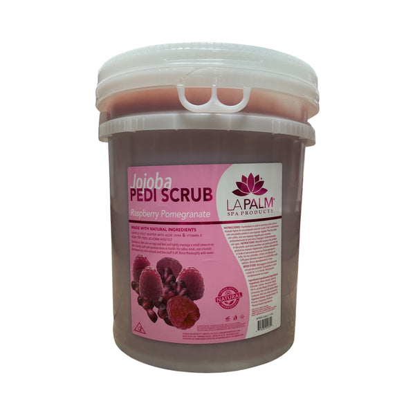 Raspberry Pomegranate Jojoba Pedi Scrub - 5 Gal Pail