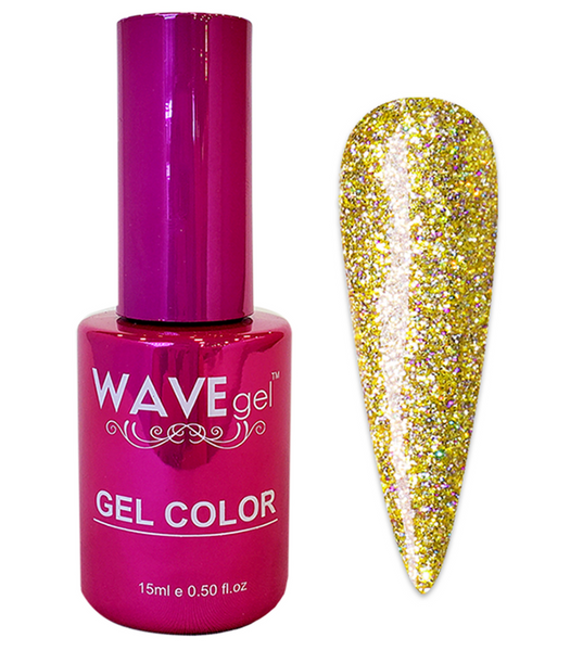 Gold Shine Glitter #118 - Wave Gel Duo Princess Collection