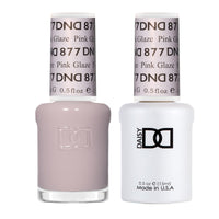 Pink Glaze #877 - DND Gel Duo