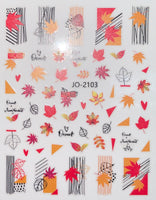 Fall Nail Sticker JO-2103