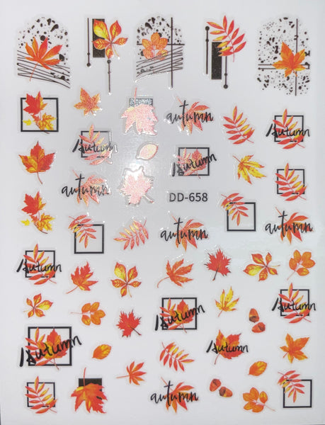 Fall Nail Sticker  DD-658