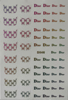 Nail Sticker - D046