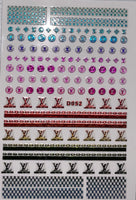 Nail Sticker - D052 LV