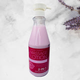 Massage Lotion 24oz - w/Pump - Raspberry Pomegranate