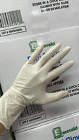 Emerald Latex glove  Small size- (S) Powder Free (100 Glove)