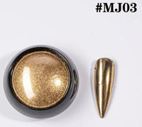 Chrome Nail Powder  Gold # MJ03